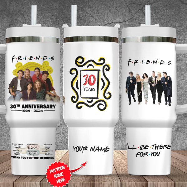 Personalized Friends 40oz Stanley Tumbler - TANTN 3777