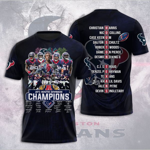 Houston Texans 3D Apparel - TANTN 4145