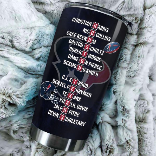 Houston Texans Tumbler Cup - TANTN 4146
