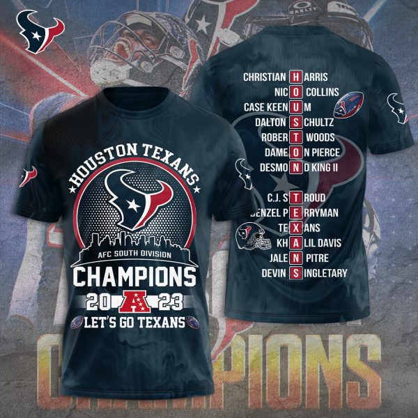 Houston Texans 3D Apparel - TANTN 4056