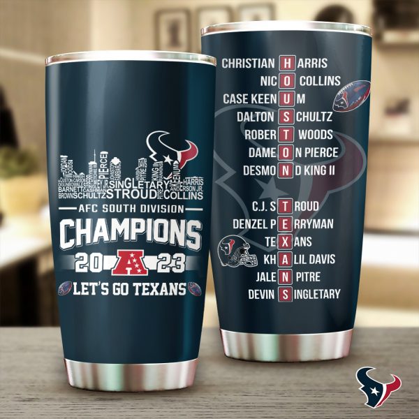 Houston Texans Tumbler Cup - TANTN 4058