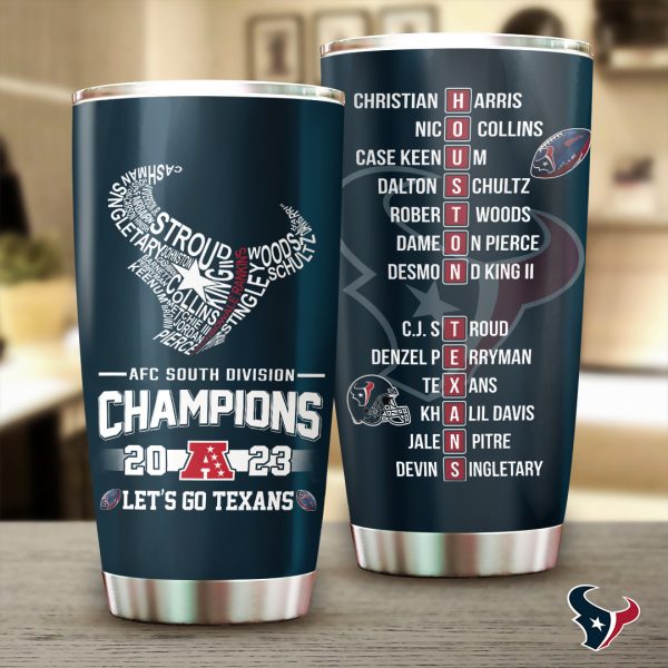 Houston Texans Tumbler Cup - TANTN 4062