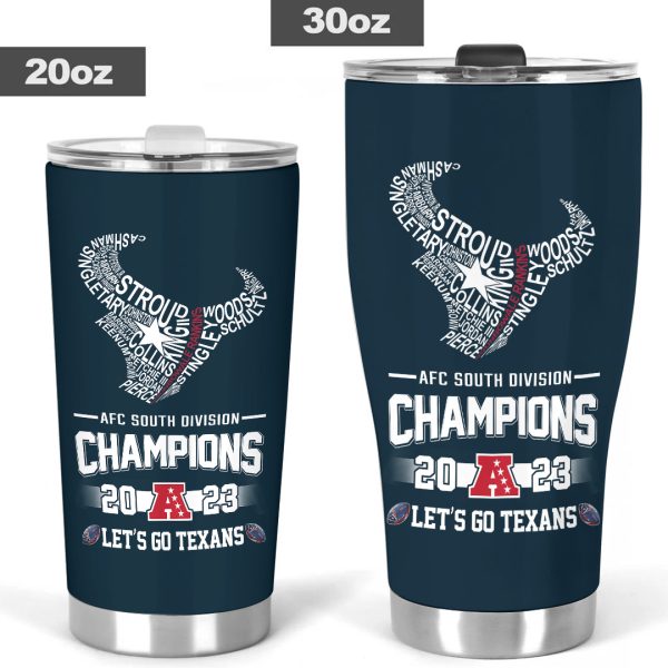 Houston Texans Tumbler Cup - TANTN 4062