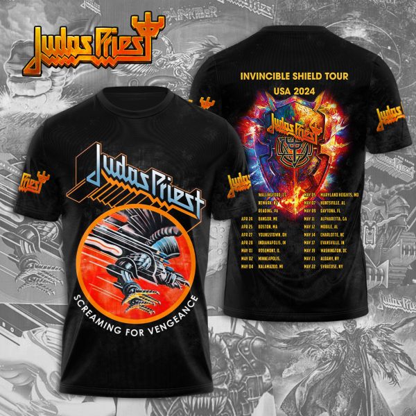 Judas Priest 3D Apparel - NGHIAVT 1271
