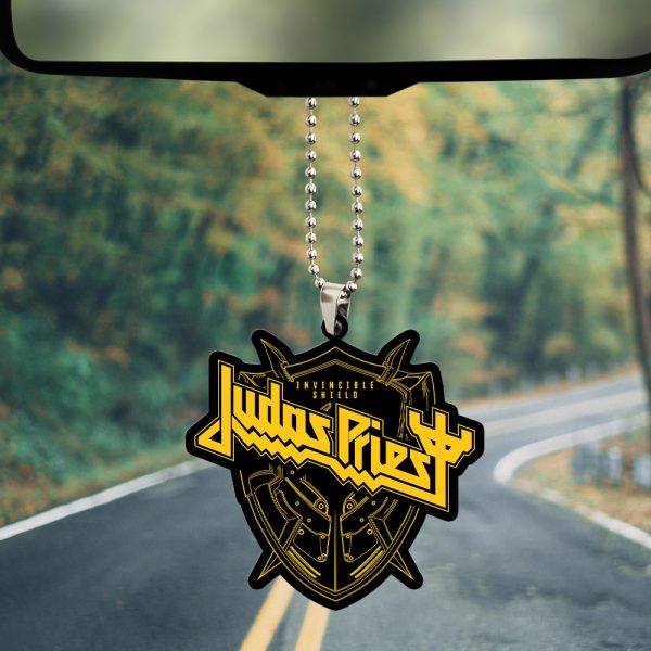 Judas Priest Custom shape 1-sided Acrylic Car Ornament - TANTN 4350