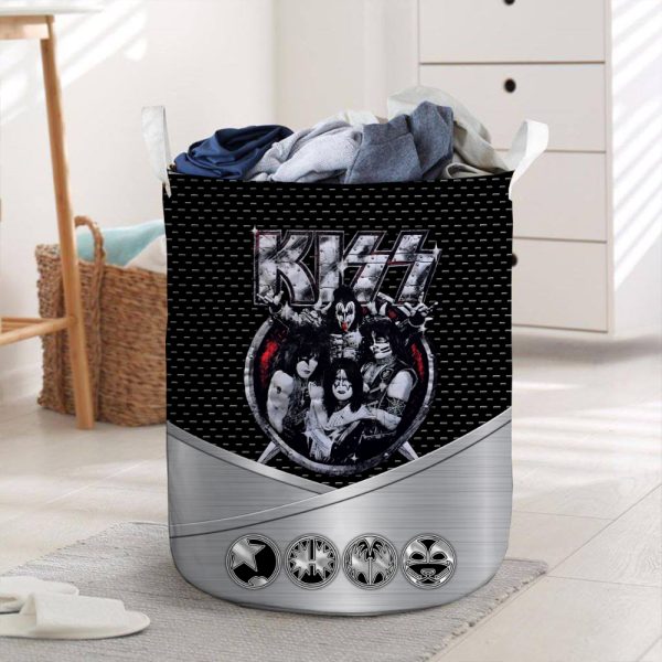 Kiss Band Laundry Basket - HOATT 4217
