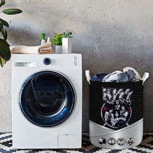 Kiss Band Laundry Basket - HOATT 4217