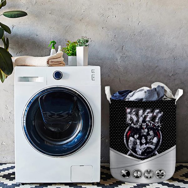Kiss Band Laundry Basket - HOATT 4217