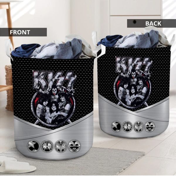 Kiss Band Laundry Basket - HOATT 4217