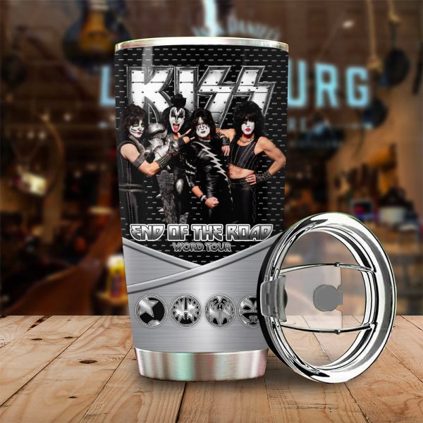 Personalized Kiss Band Tumbler Cup - HOATT 4142