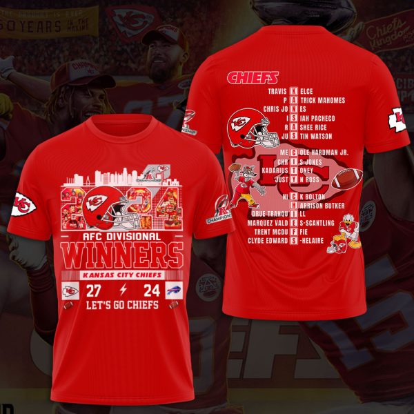 Kansas City Chiefs 3D Apparel – MAITM 5574