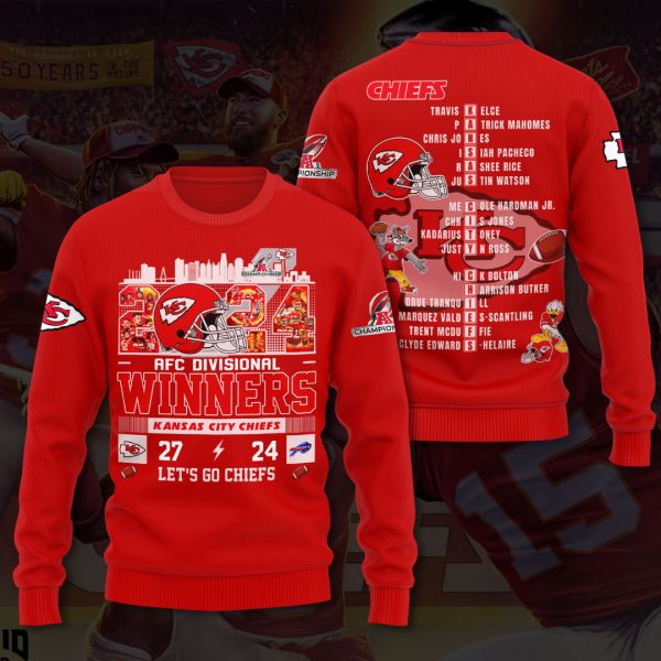 Kansas City Chiefs 3D Apparel – MAITM 5574