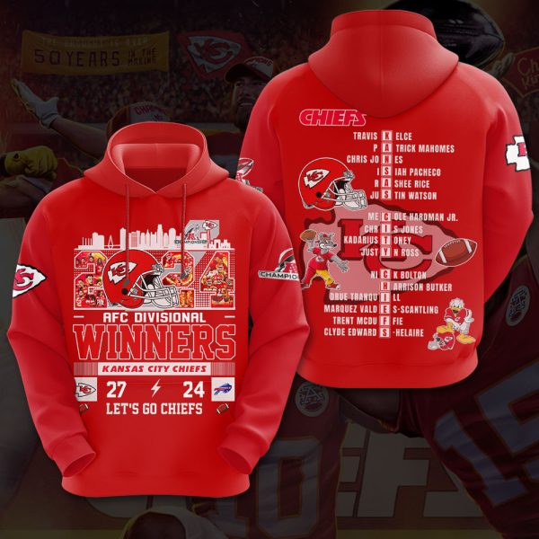 Kansas City Chiefs 3D Apparel – MAITM 5574