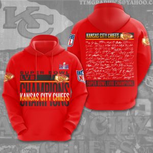 Kansas City Chiefs 3D Apparel – MAITM 5656