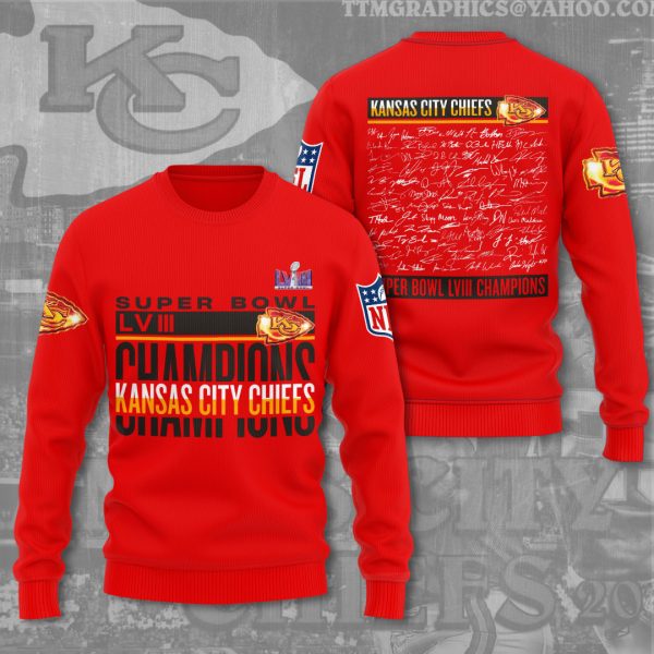 Kansas City Chiefs 3D Apparel – MAITM 5656