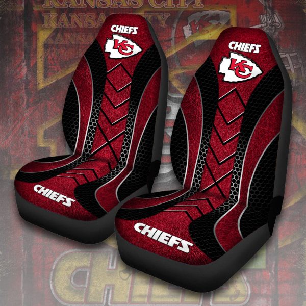 Kansas City Chiefs 2PCS Car Seat Cover - VANDH 2141