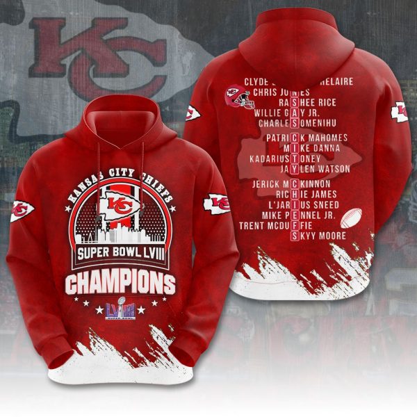 Kansas Chiefs City 3D Apparel - NGHIAVT 1426