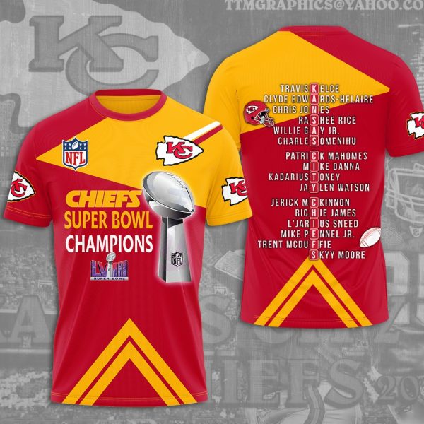 Kansas City Chiefs 3D Apparel - NGHIAVT 1430