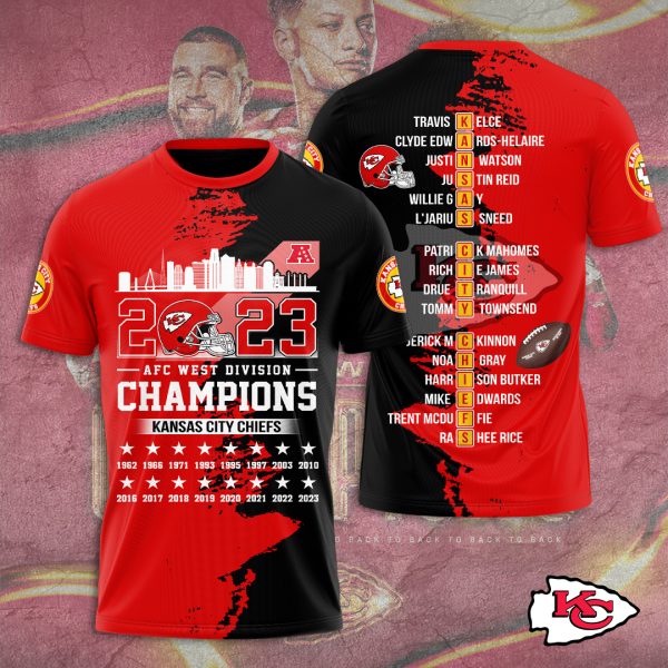 Kansas Chiefs City 3D Apparel - TANTN 3953