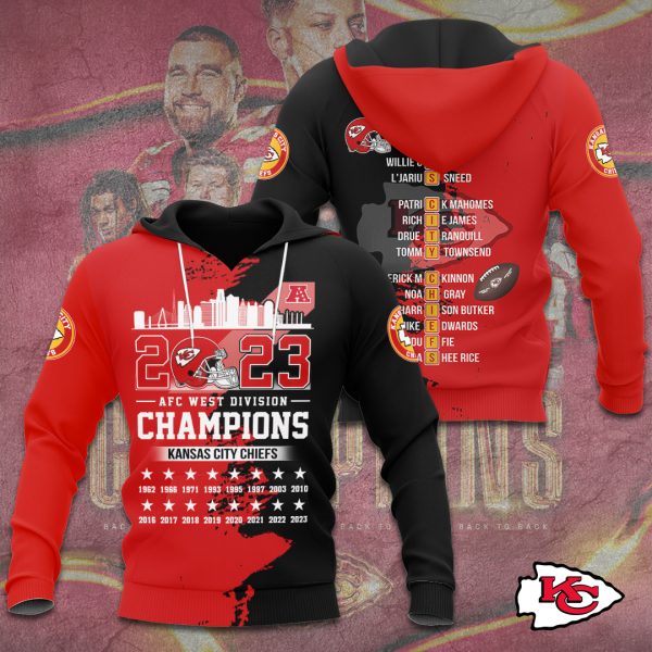 Kansas Chiefs City 3D Apparel - TANTN 3953