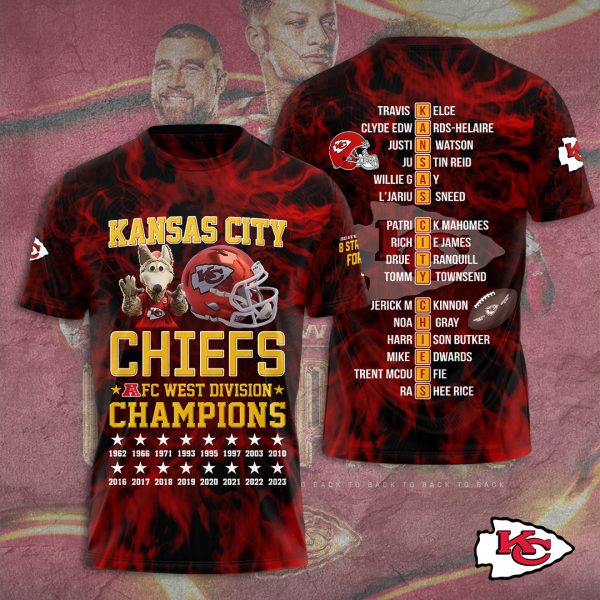 Kansas Chiefs City 3D Apparel - TANTN 3954