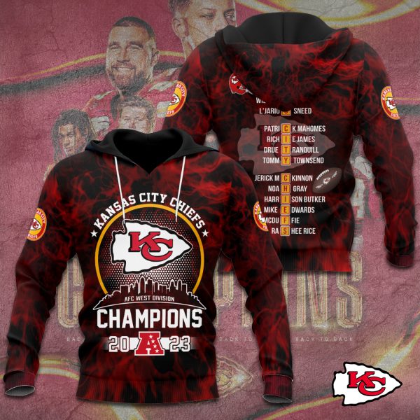 Kansas Chiefs City 3D Apparel - TANTN 3957