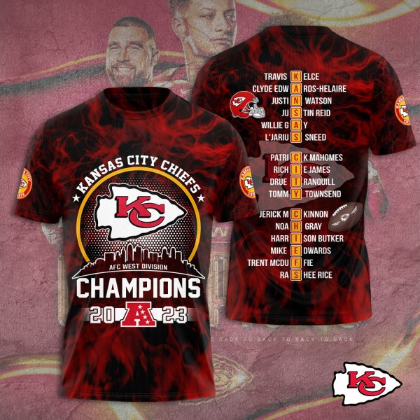 Kansas Chiefs City 3D Apparel - TANTN 3957