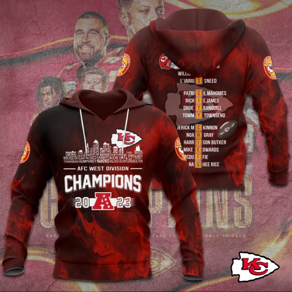 Kansas Chiefs City 3D Apparel - TANTN 3958