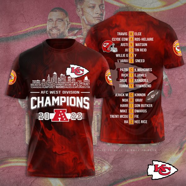 Kansas Chiefs City 3D Apparel - TANTN 3958