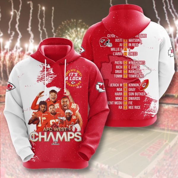 Kansas City Chiefs 3D Apparel – MAITM 5327