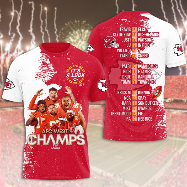 Kansas City Chiefs 3D Apparel – MAITM 5327