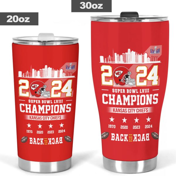 Kansas City Chiefs Tumbler Cup - TANTN 4380