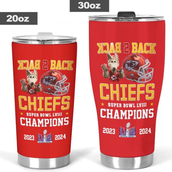 Kansas City Chiefs Tumbler Cup - TANTN 4381