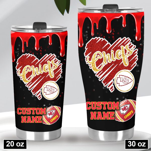 Personalized Kansas City Chiefs Tumbler Cup - TANTN 4411