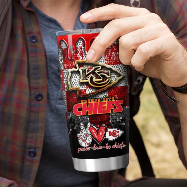 Personalized Kansas City Chiefs Tumbler Cup - TANTN 4411