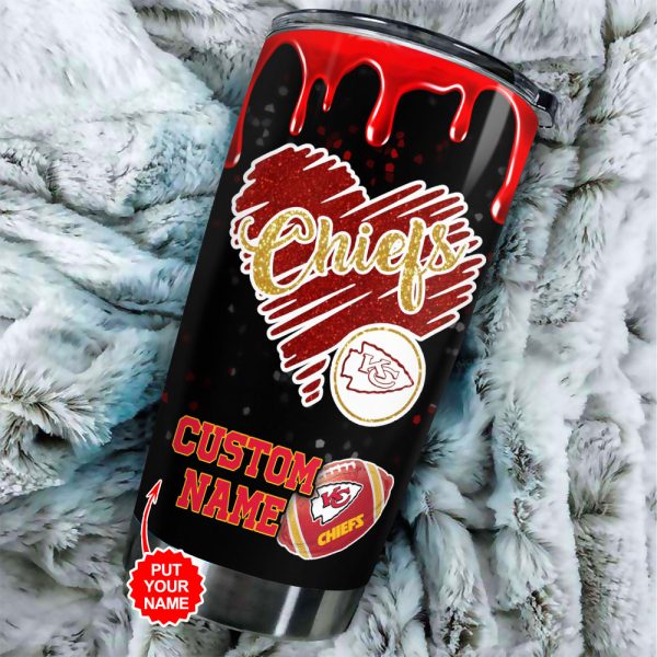 Personalized Kansas City Chiefs Tumbler Cup - TANTN 4411