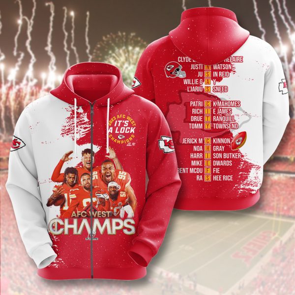 Kansas City Chiefs 3D Apparel – MAITM 5327