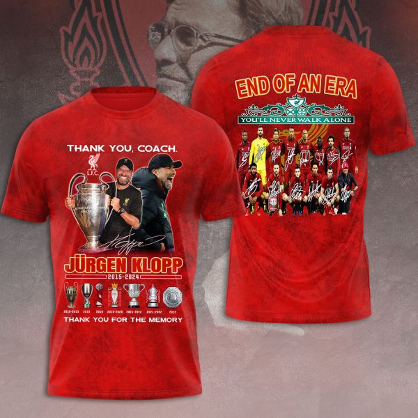 Jürgen Klopp x Liverpool FC 3D Apparel - VANDH 2363