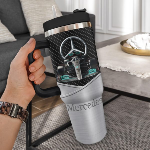 Personalized Mercedes-AMG Petronas F1 40oz Stanley Tumbler - HOATT 4134