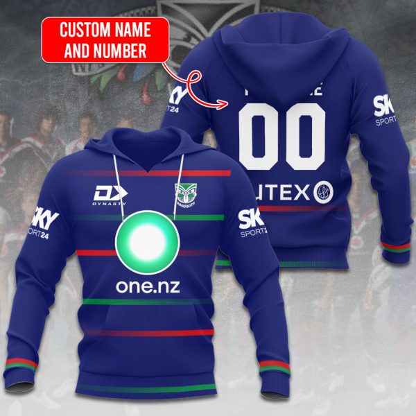 Personalized New Zealand Warriors 3D Apparel - VANDH 2096