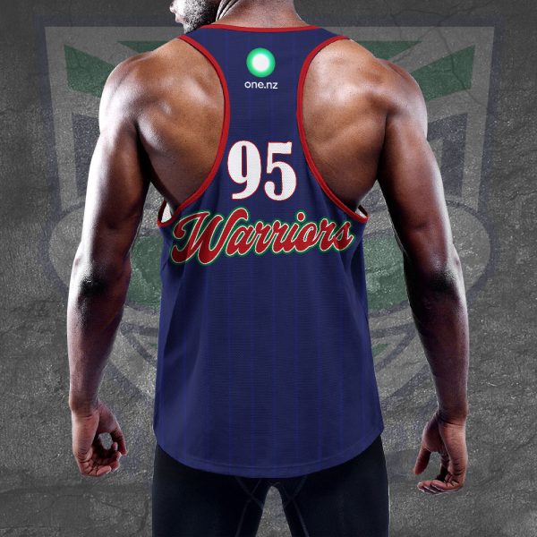 New Zealand Warriors Y-Back Muscle Tank Top - VANDH 2101