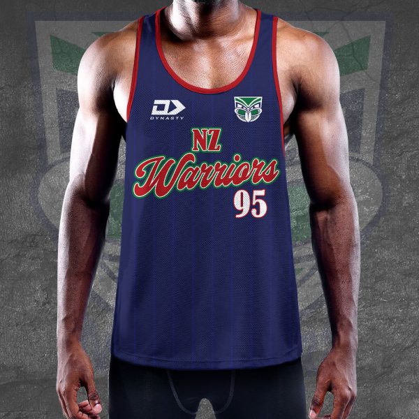 New Zealand Warriors Y-Back Muscle Tank Top - VANDH 2101