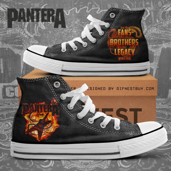 Pantera High Top Canvas Shoes - NGHIAVT 1398