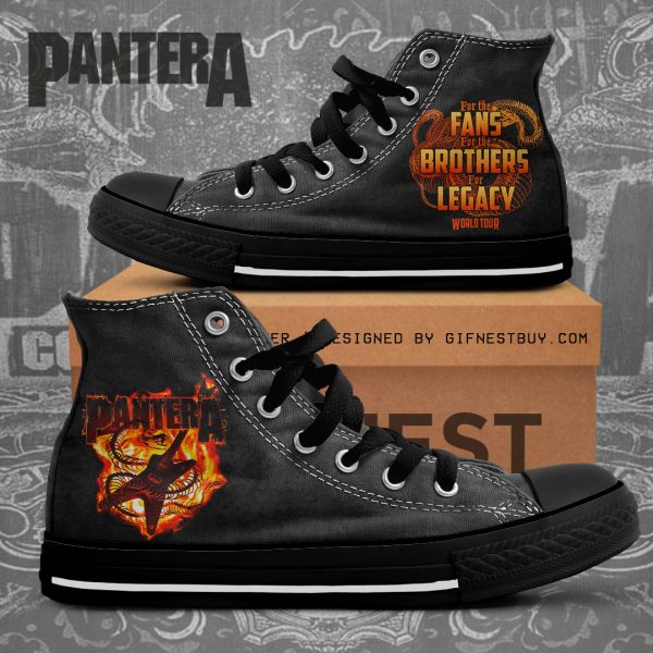 Pantera High Top Canvas Shoes - NGHIAVT 1398