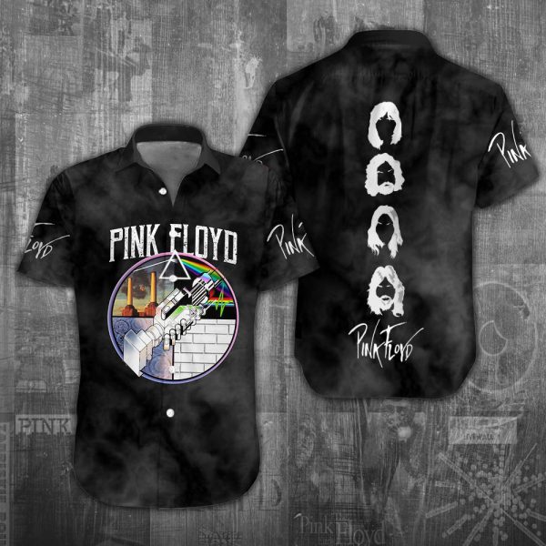 Pink Floyd Short Sleeve Dress Shirt - NGHIAVT 1342