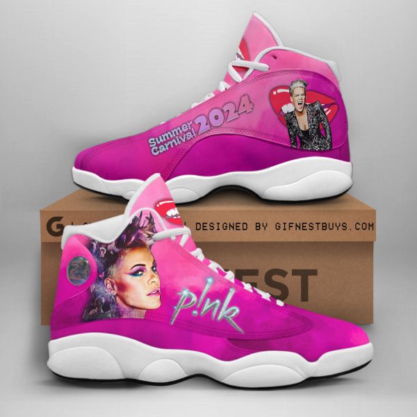 P!nk Jordan 13 Sneaker - VANDH 2436