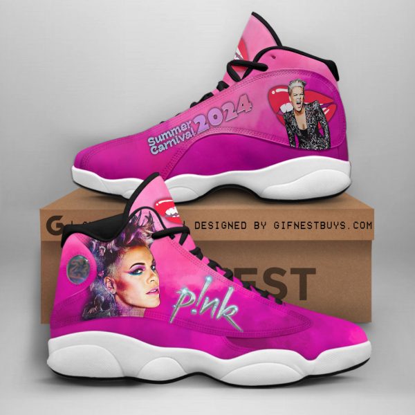 P!nk Jordan 13 Sneaker - VANDH 2436