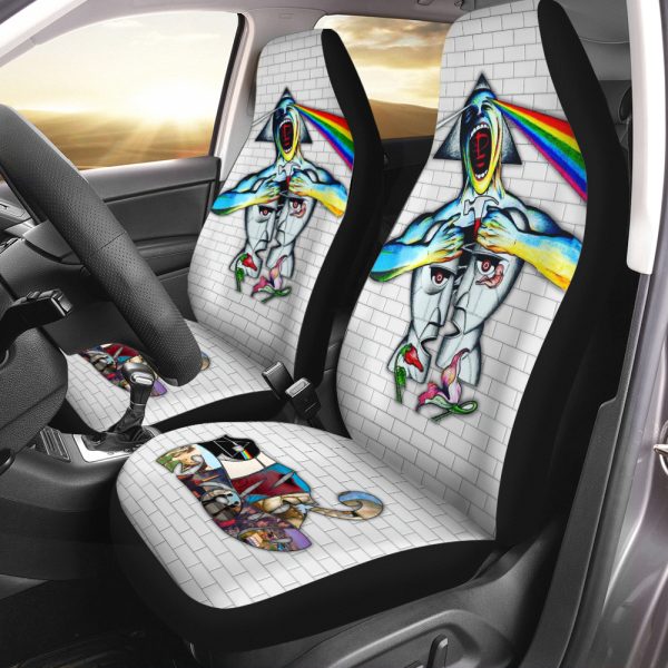 Pink Floyd 2PCS Car Seat Cover - HOATT 4135