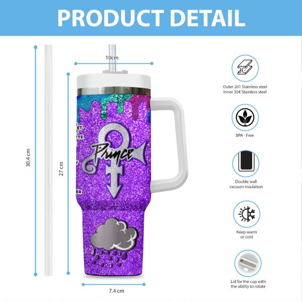 Personalized Prince 40oz Stanley Tumbler - VANDH 2337