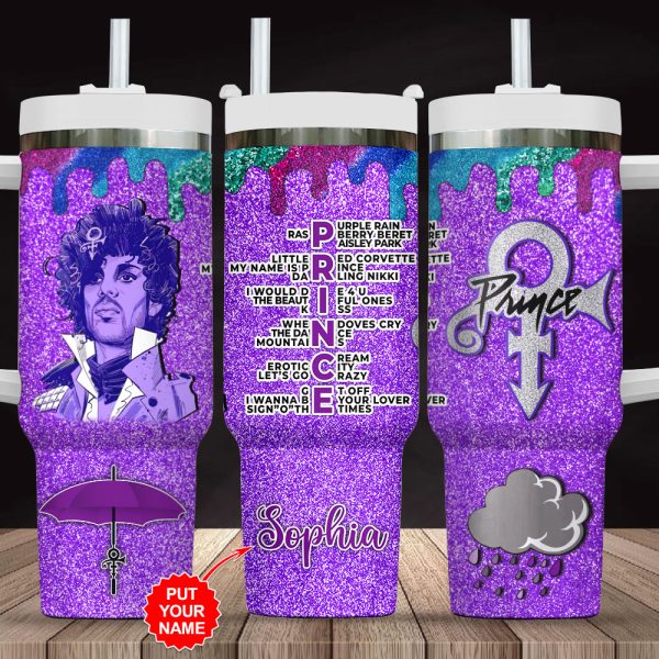 Personalized Prince 40oz Stanley Tumbler - VANDH 2337